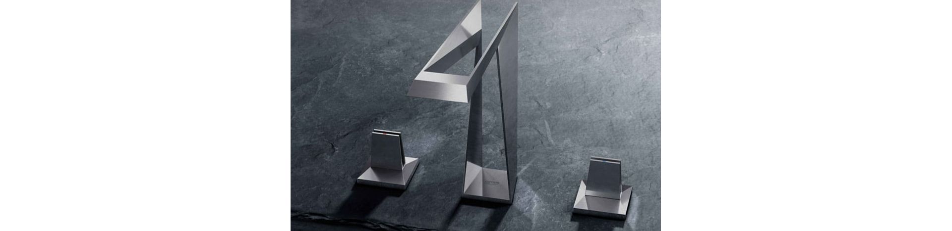 L’avenir? La robinetterie fabriquée par l’imprimante 3D de Grohe. Les «Icons 3D» ne sont toutefois pas (encore) disponibles en tant que standards.