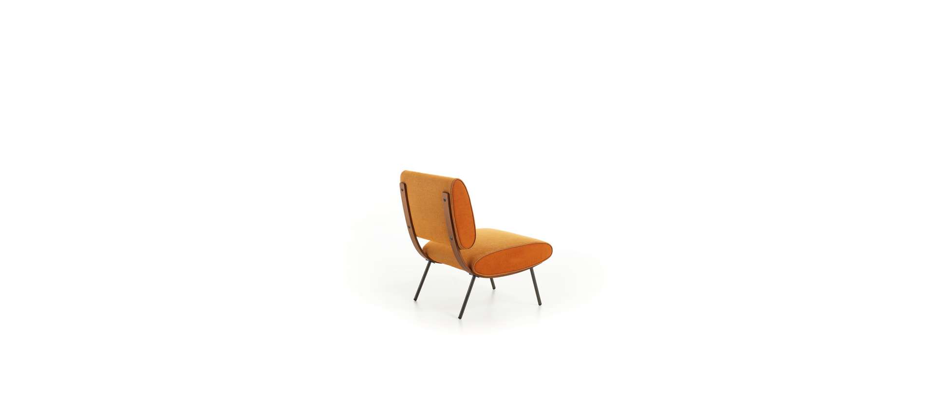 Le fauteuil «Round D.154.5» a été conçu par Gio Ponti en 1954. Aujourd’hui, Molteni revisite le fauteuil. Image: Molteni