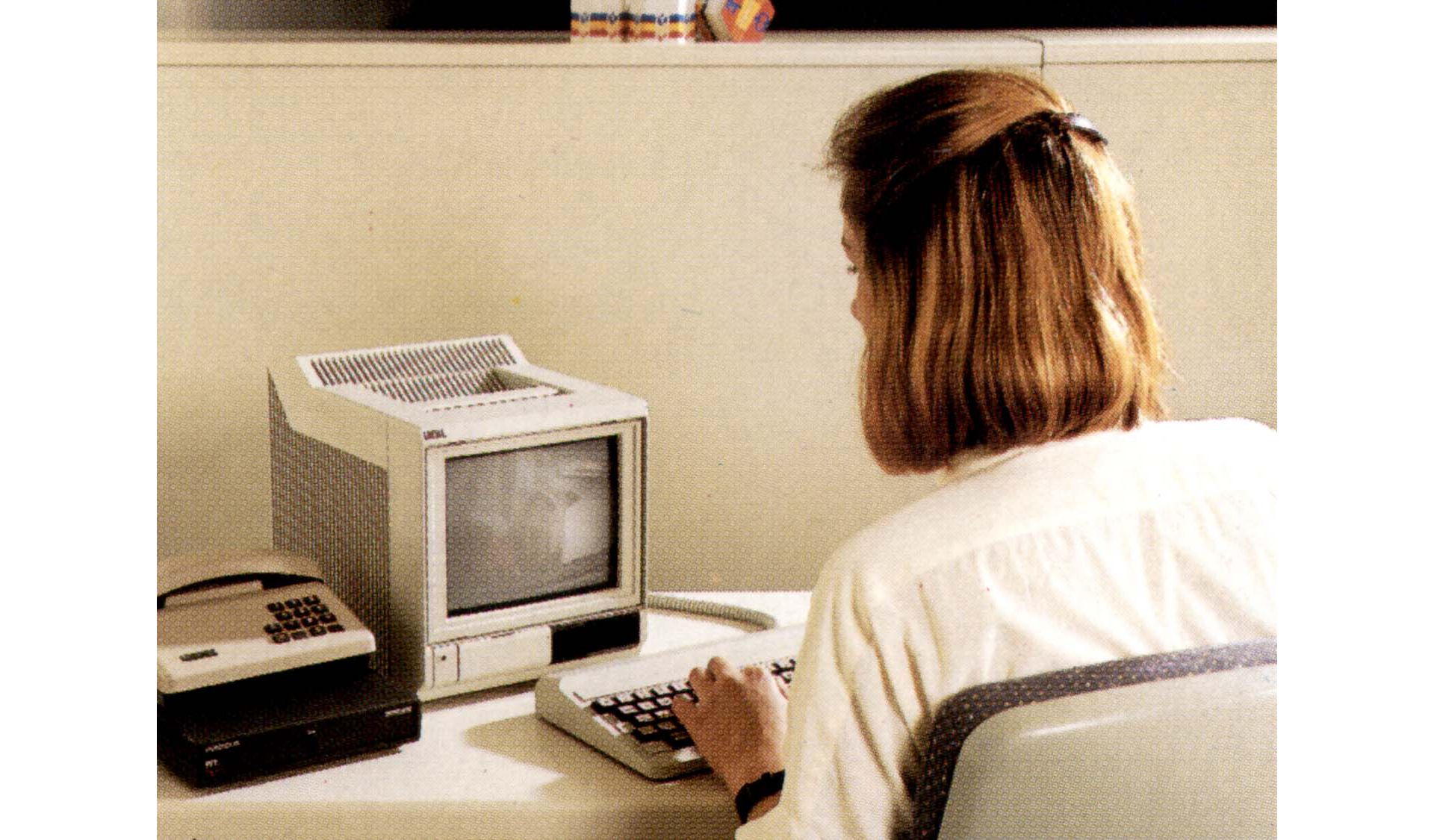 Sistema informatico sede di Caslano, 1988