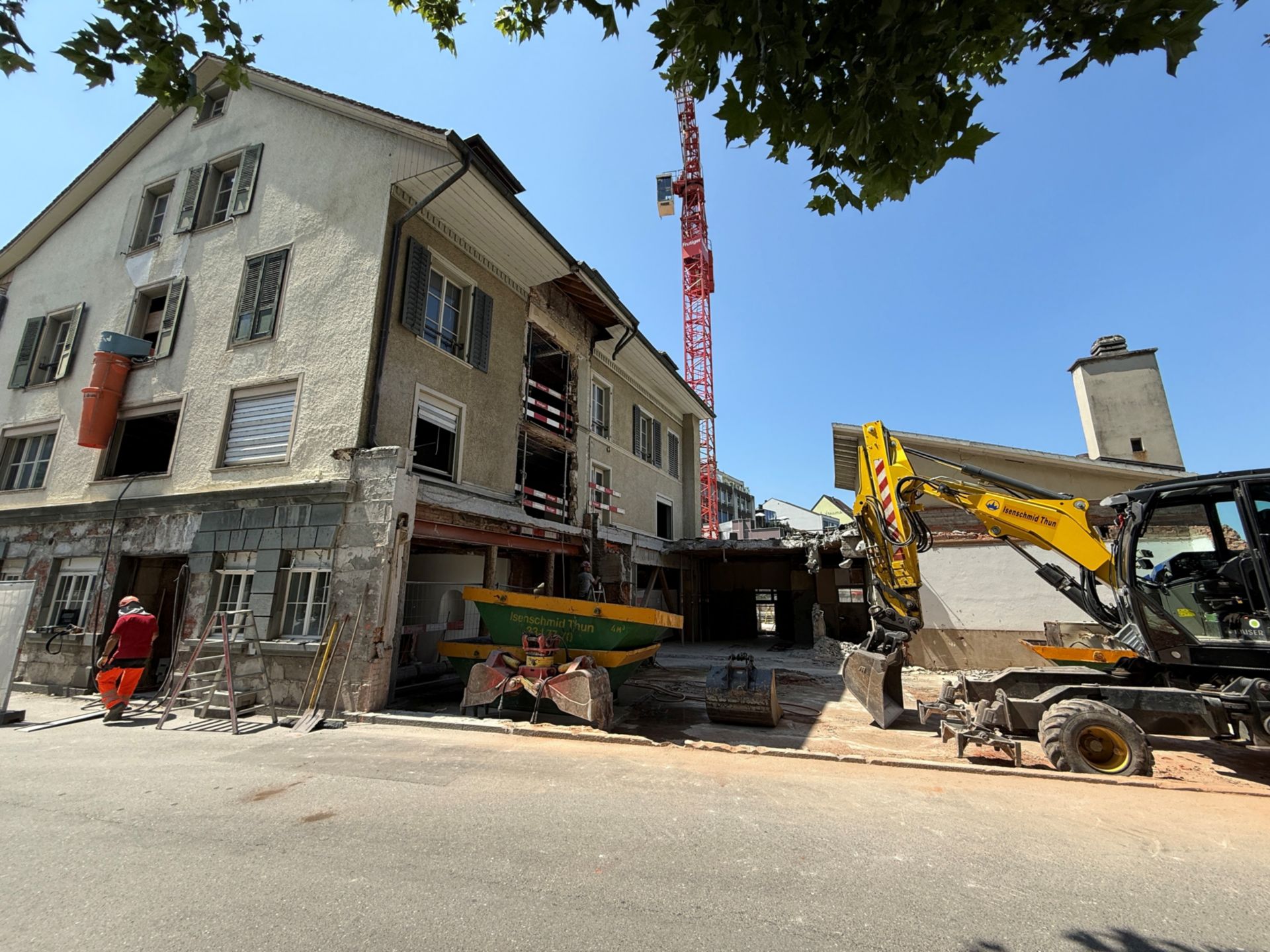 Baustelle am Simmentalerhof