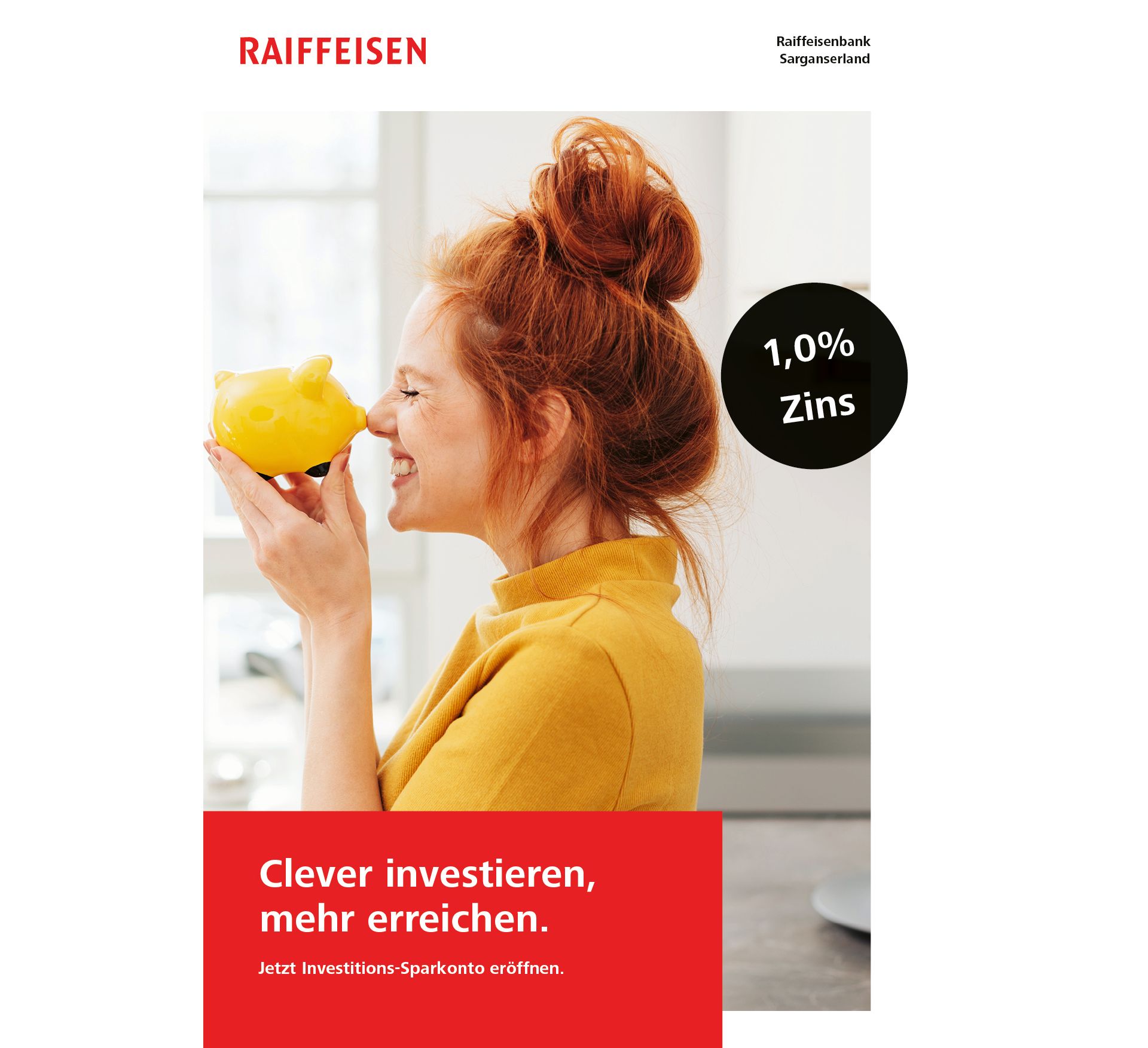 Jetzt Investitions-Sparkonto eröffnen.