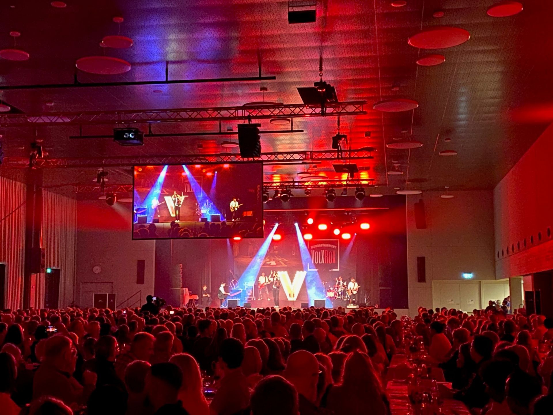 Ein Eventsaal voller Stimmung