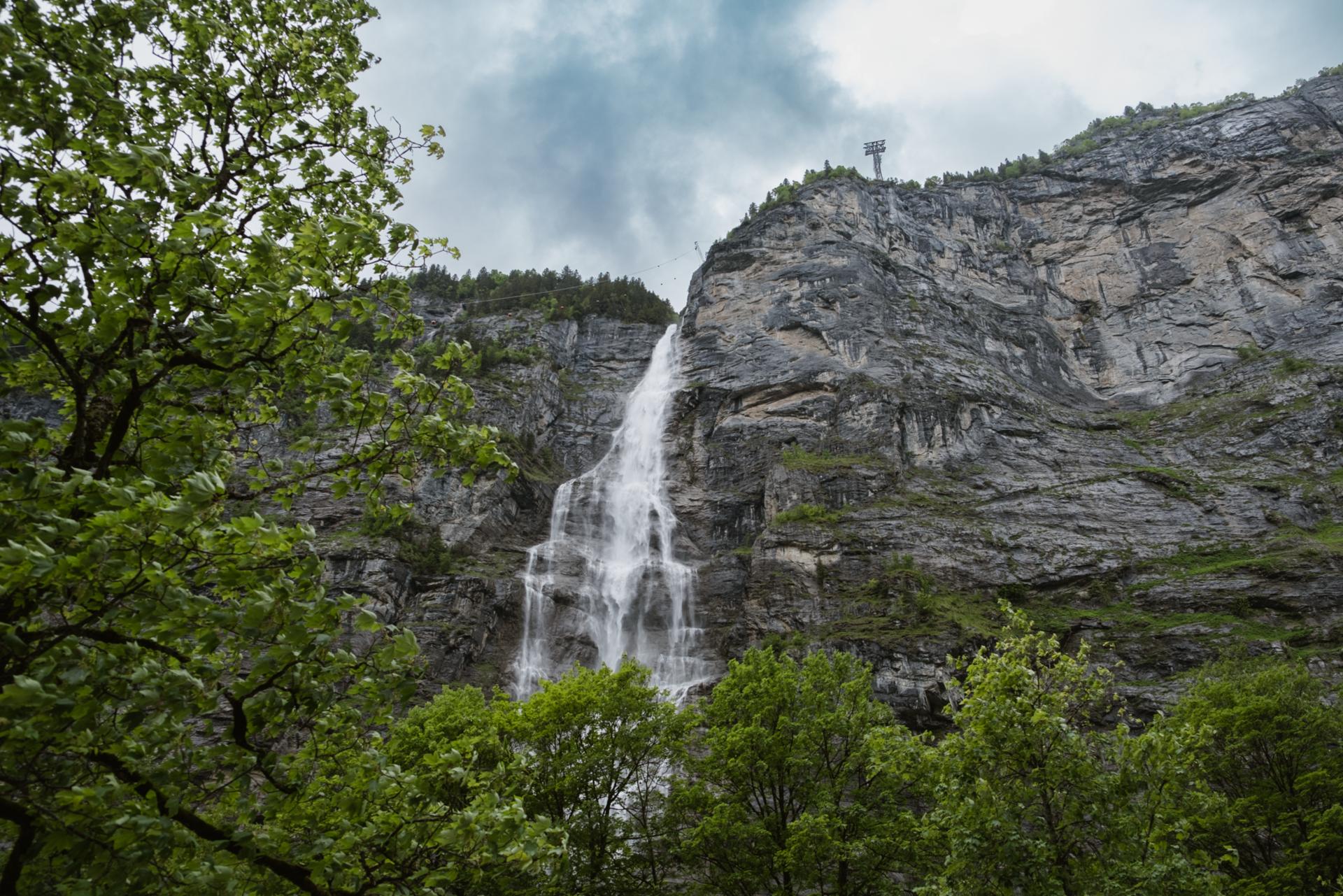 Aussicht von der Talstation