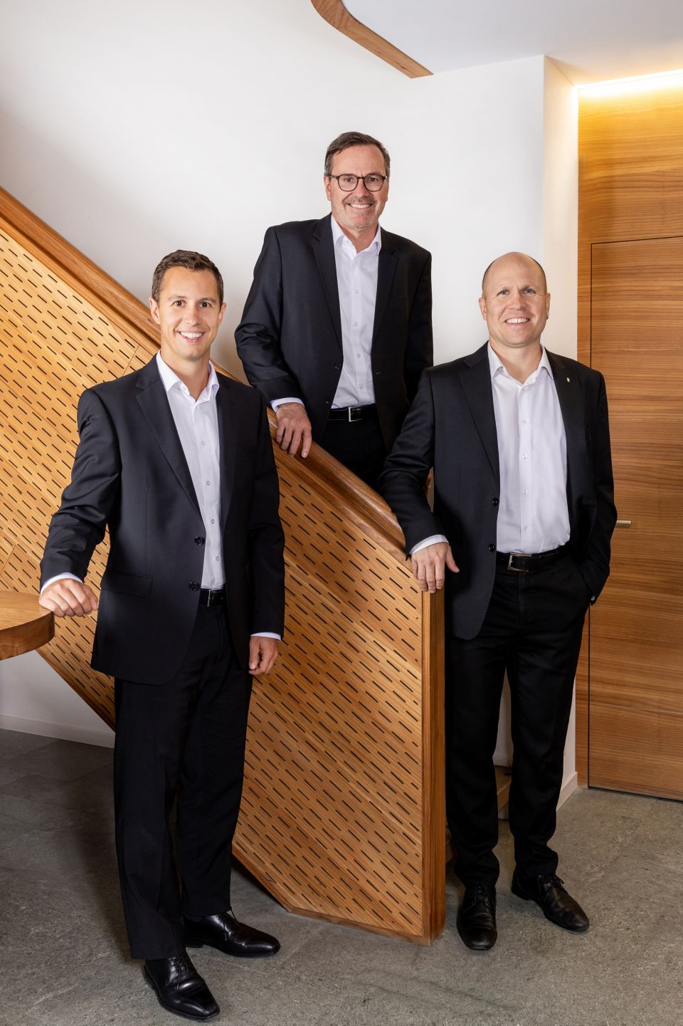 Noah Gall, Fabian Bergamin und Marinho Caminada