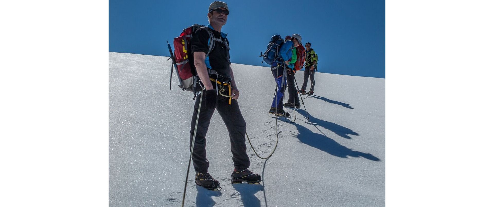 Auf dem Weg zu einer SAC-Hütte.