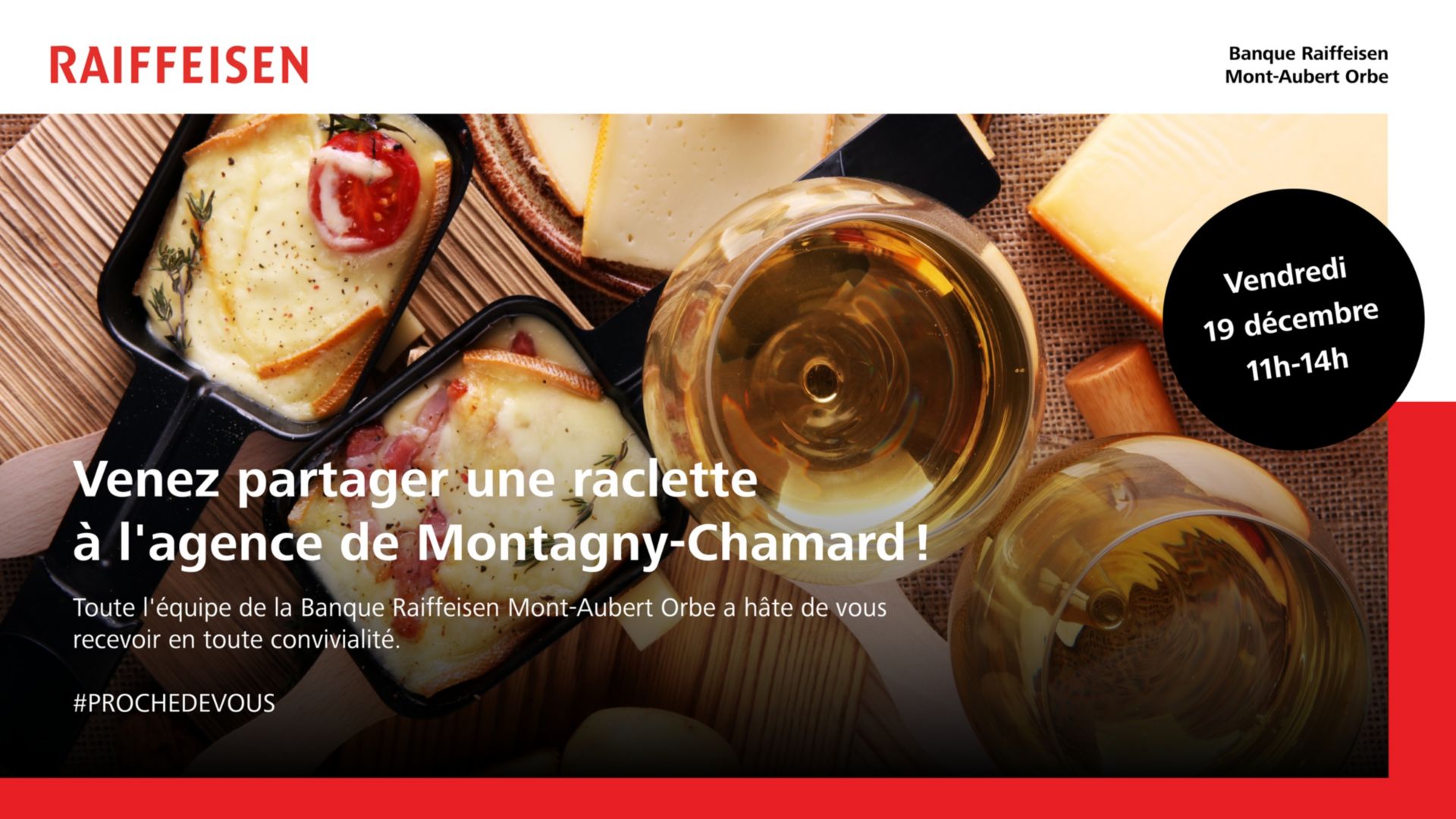 Affiche event raclette