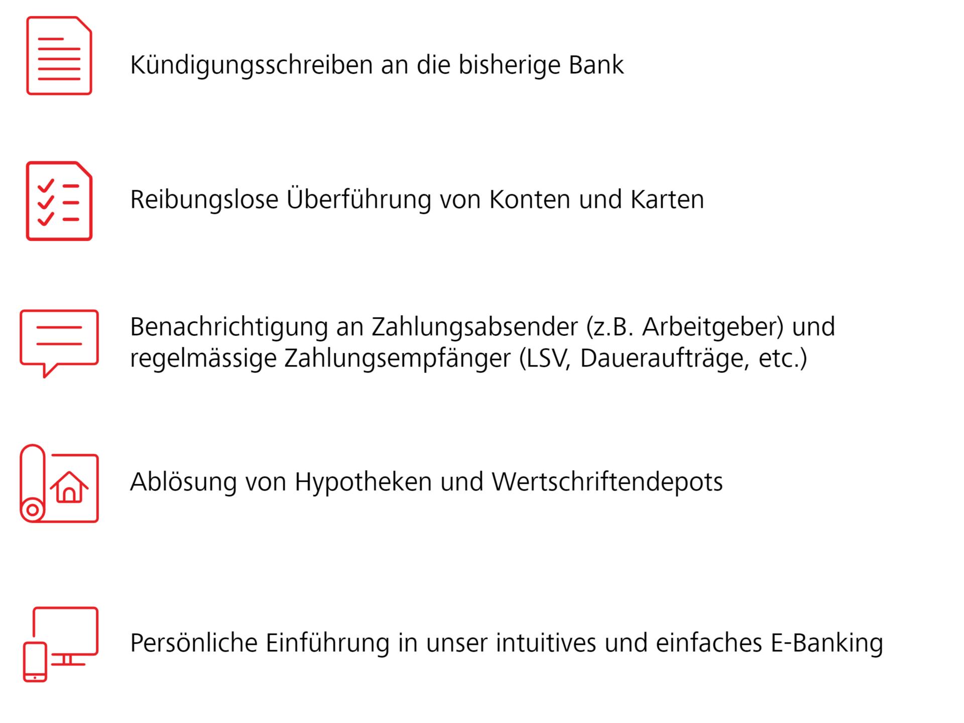 Bankwechsel einfach gemachtg