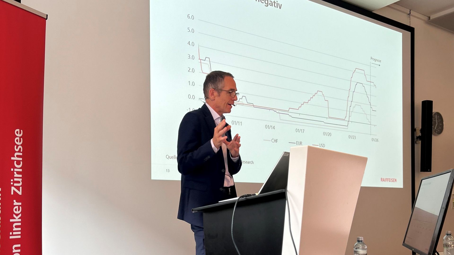 Immobilienausblick mit Fredy Hasenmaile im Seedamm Plaza, Pfäffikon 