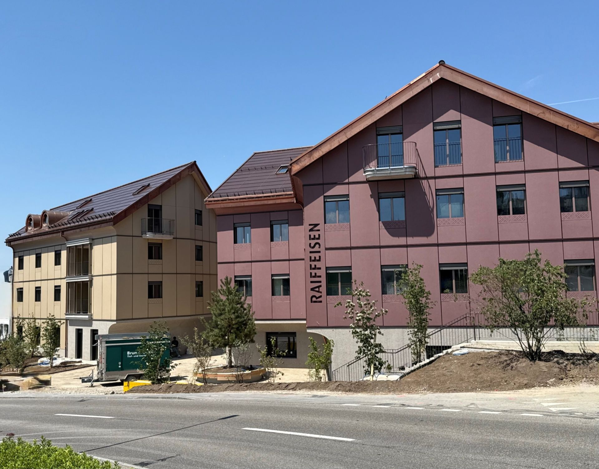 Neubau in Oberlunkhofen