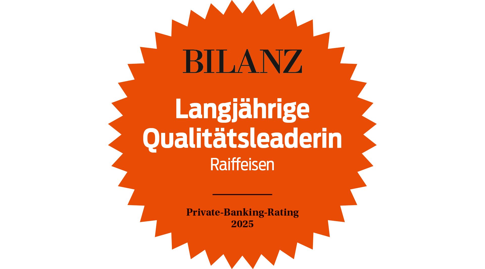 Bilanz Siegel Raiffeisen