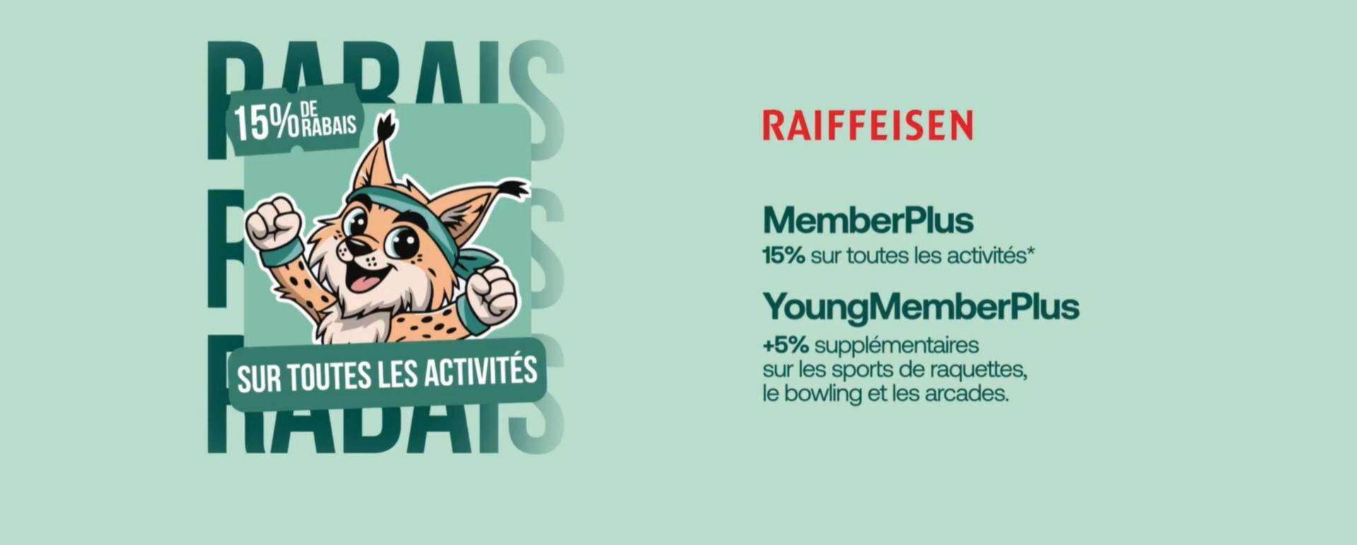 Le Raiffeisen Parc est ouvert !