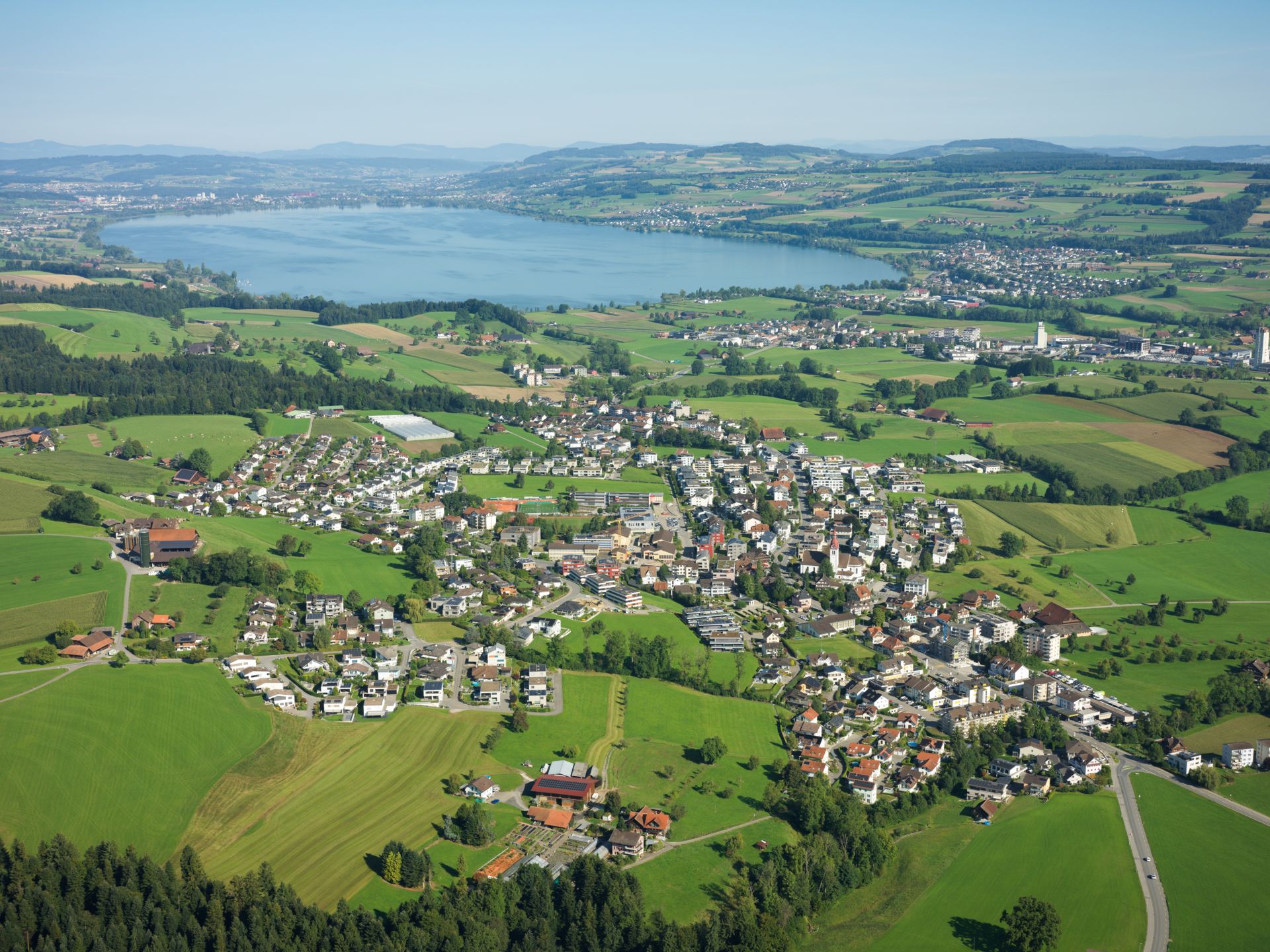 Landschaft Sempachersee