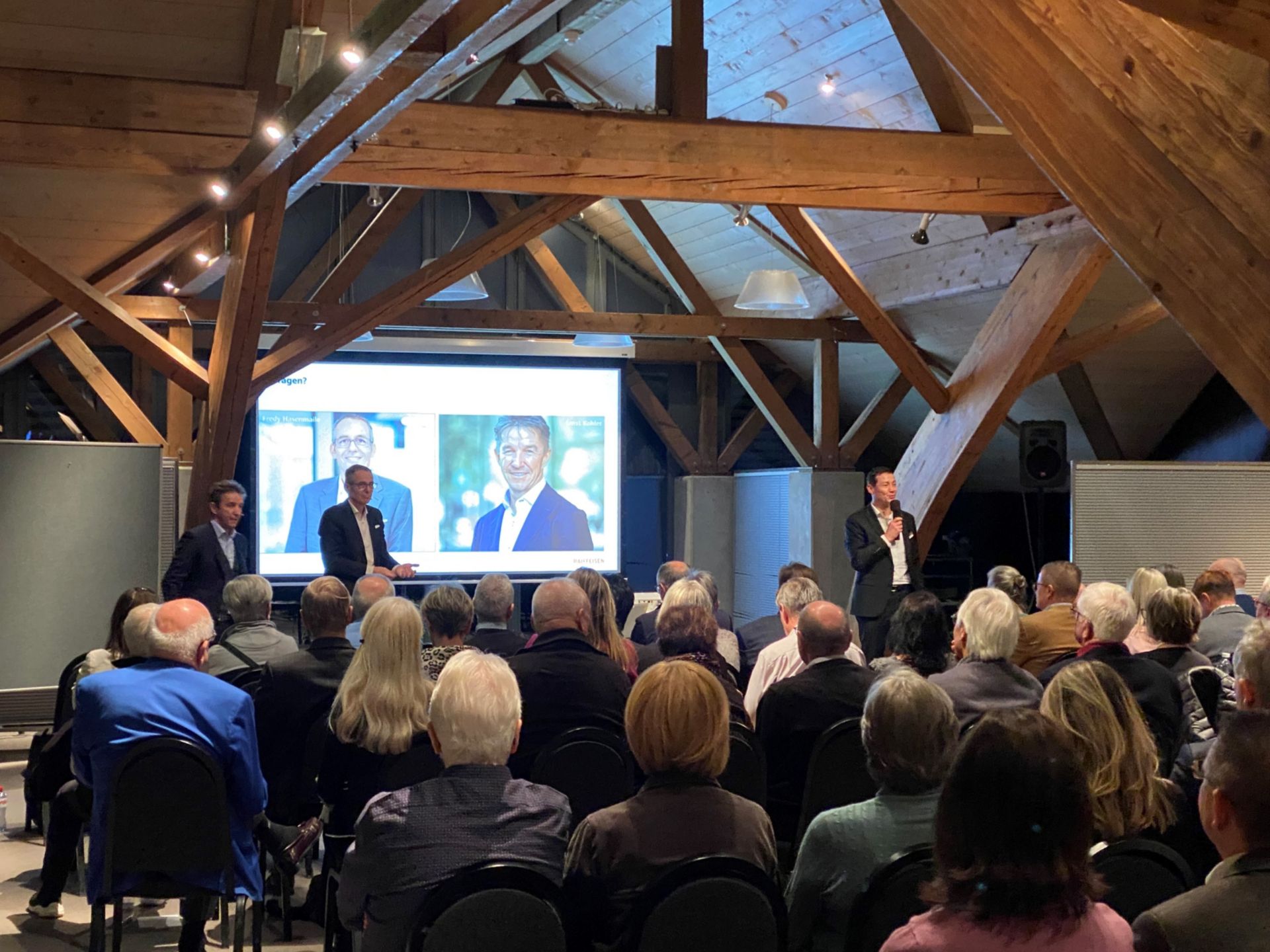 die Referenten des Abends