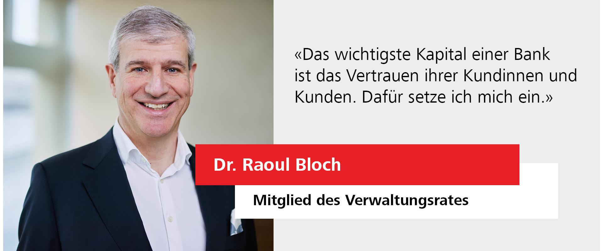 Dr. Raoul Bloch