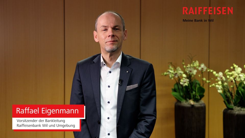 Raffael Eigenmann heisst der neue Vorsitzende unserer Bankleitung