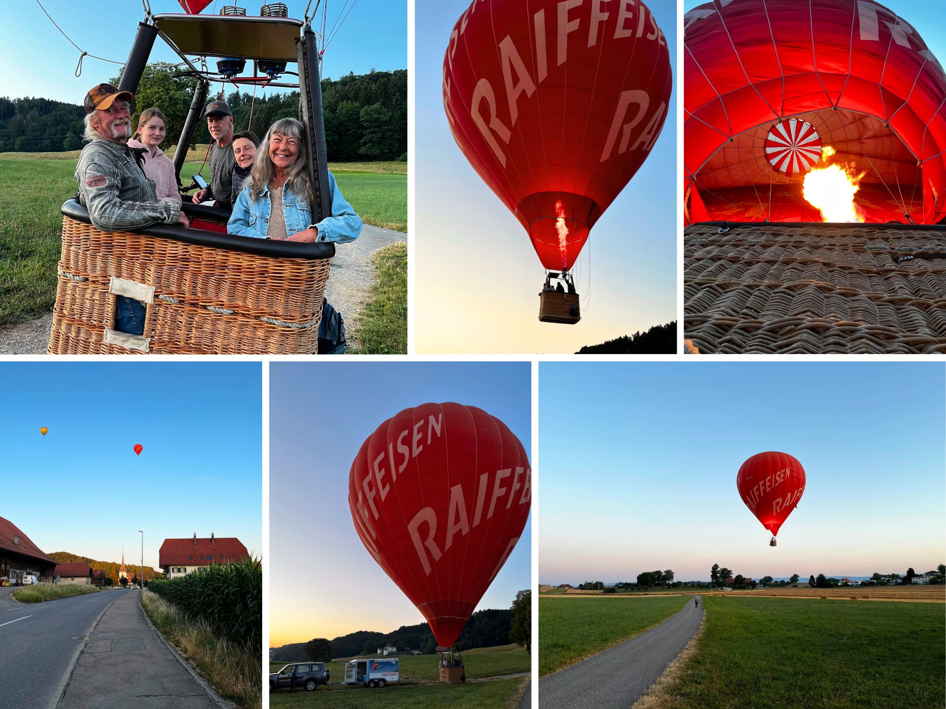Traumerfüllung Heissluftballon