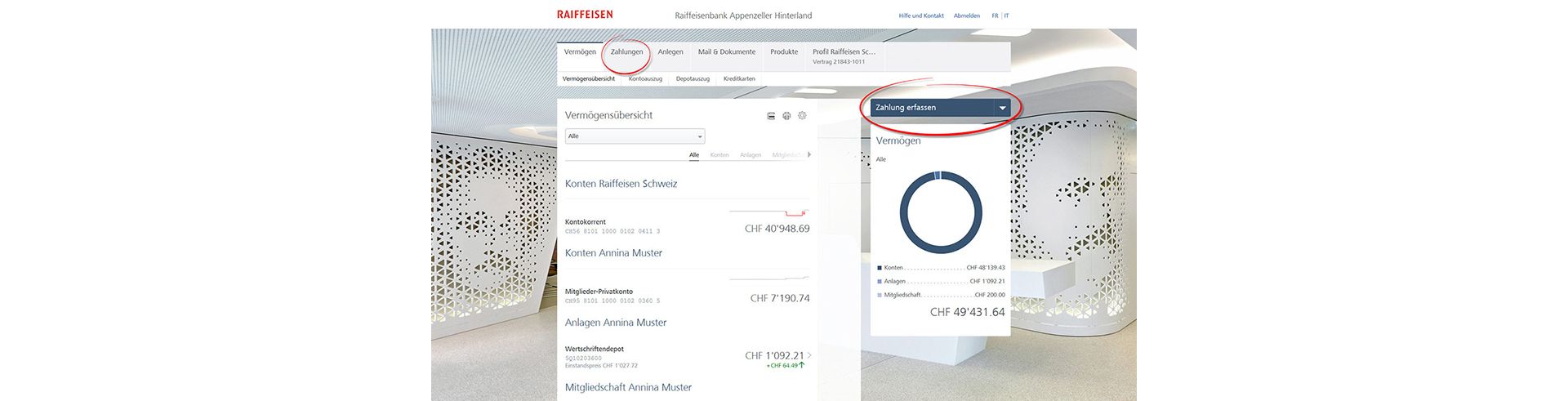 Dauerauftrag erfassen