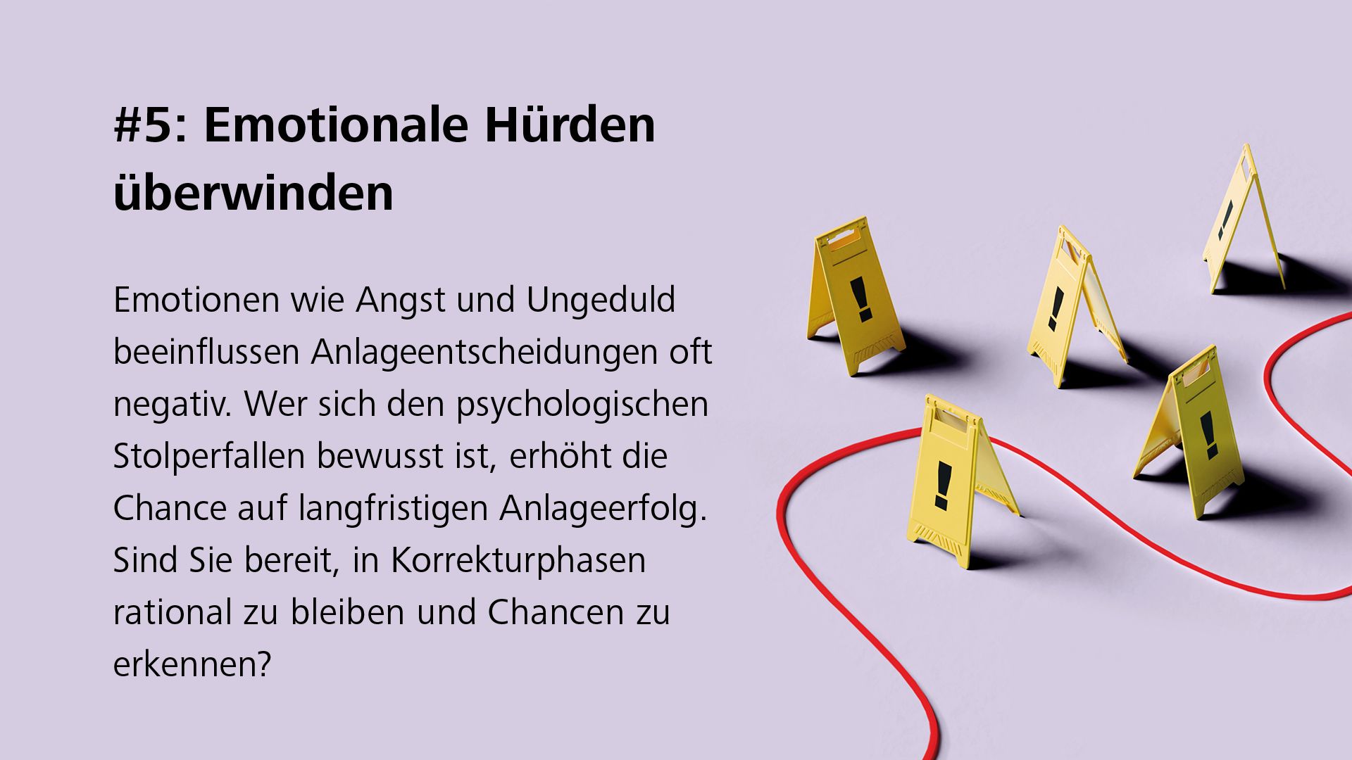 #5: Emotionale Hürden überwinden