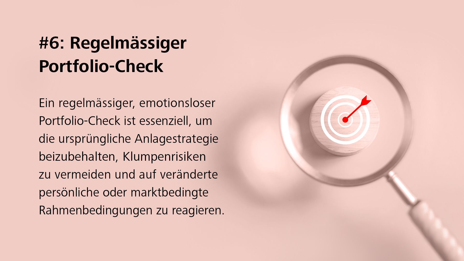 #6: Regelmässiger Portfolio-Check