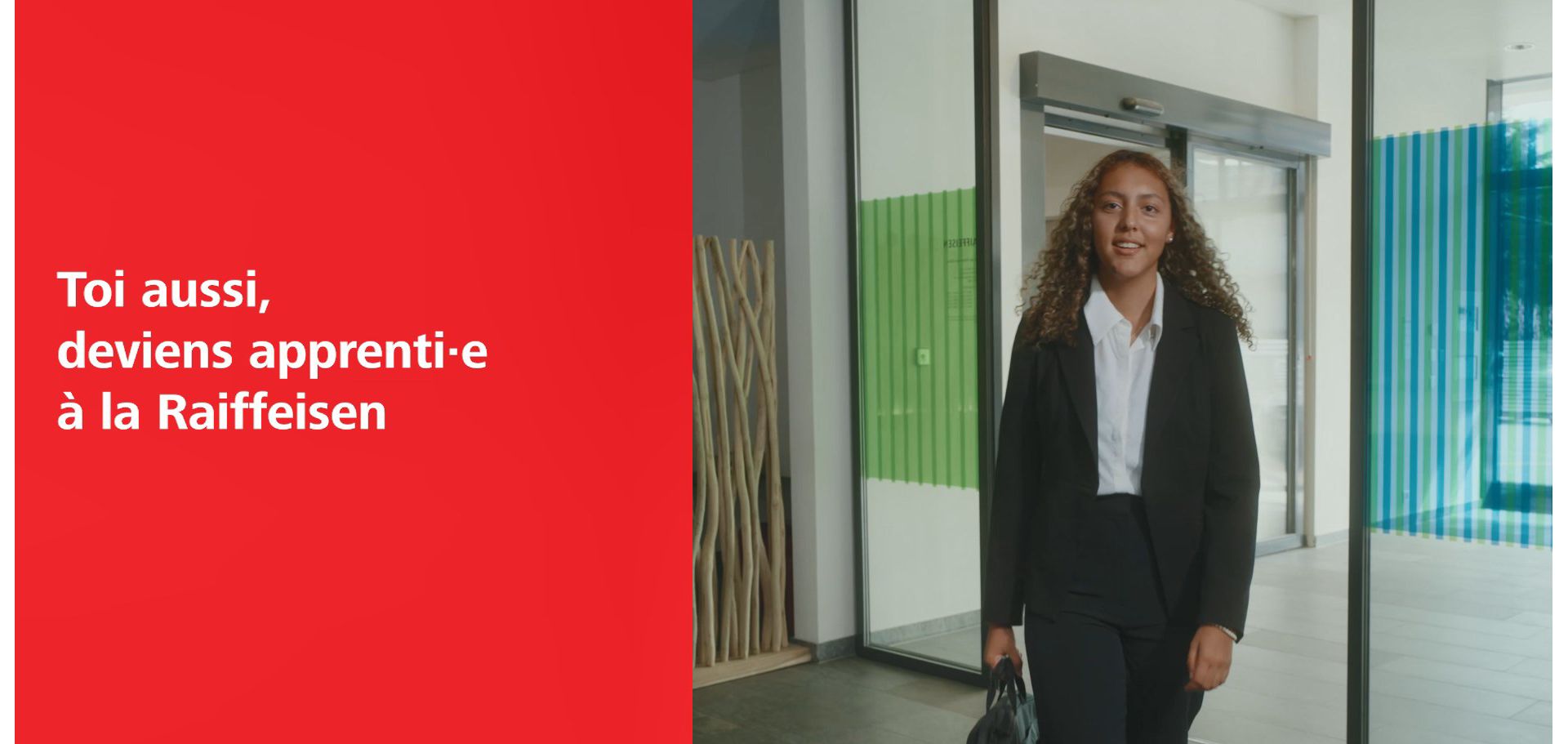 Ton apprentissage à la Banque Raiffeisen Fribourg-Ouest