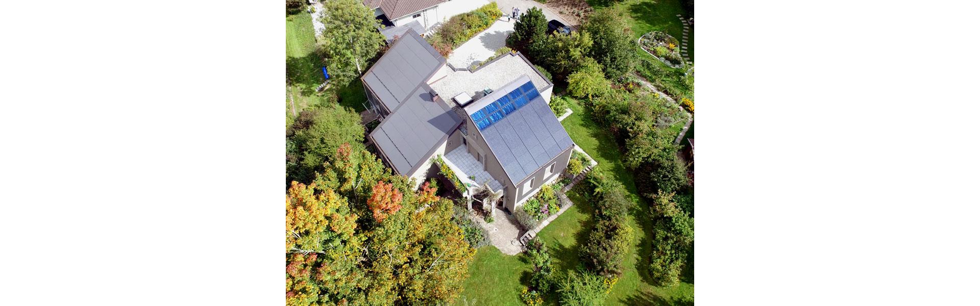 Schon beim Bau des Einfamilienhauses am Ende der 1970er-Jahre wurde viel Wert auf einen gehobenen Standard in puncto Wärmedämmung und Energieverbrauch gelegt.