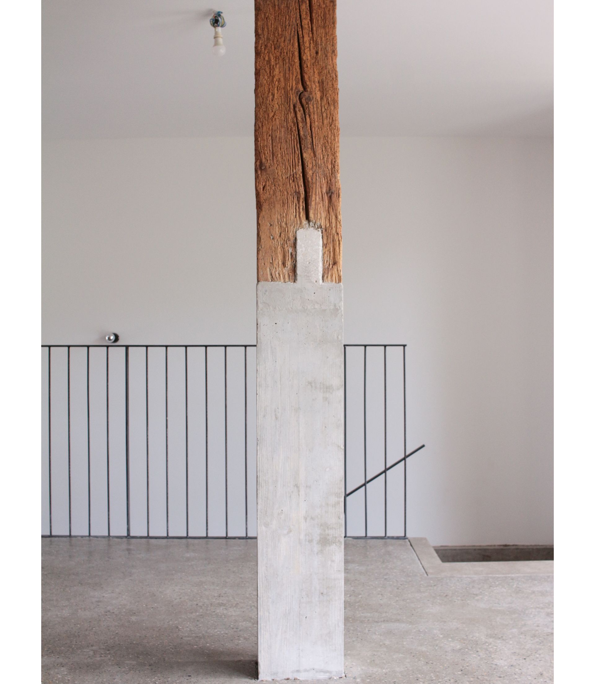 Dove possibile, sono stati mantenuti i vecchi elementi costruttivi. Foto: Capré & de Buren