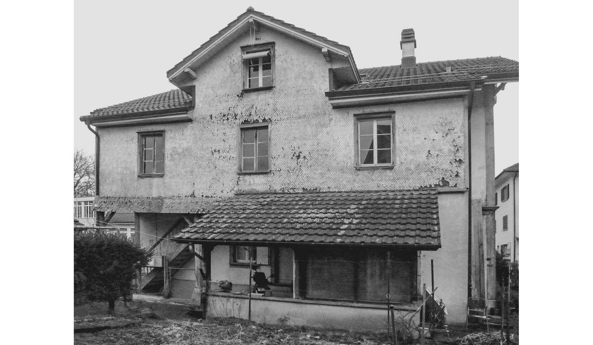 Etat avant les travaux de transformation.