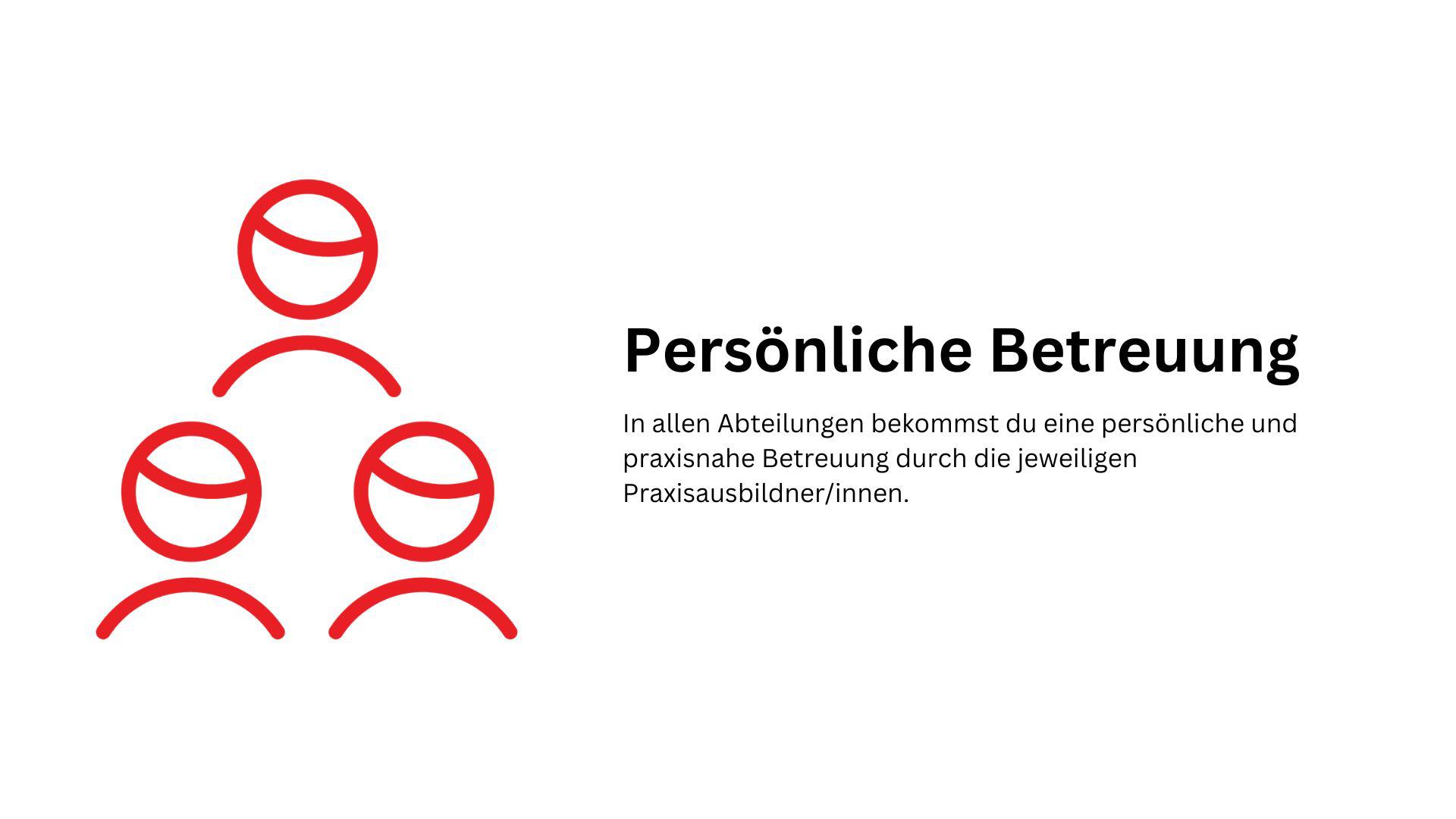 persönliche Betreuung