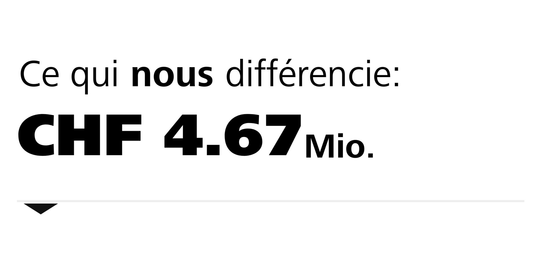 Ce qui nous différencie : l'engagement