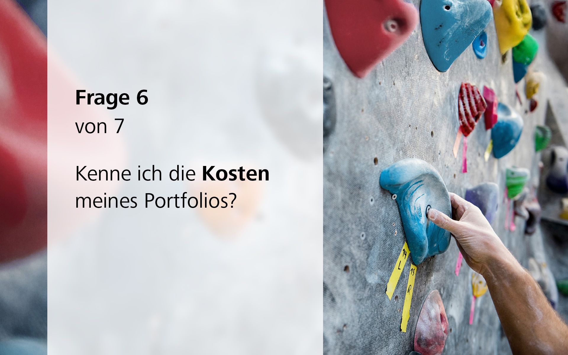 Kenne ich die Kosten meines Portfolios?