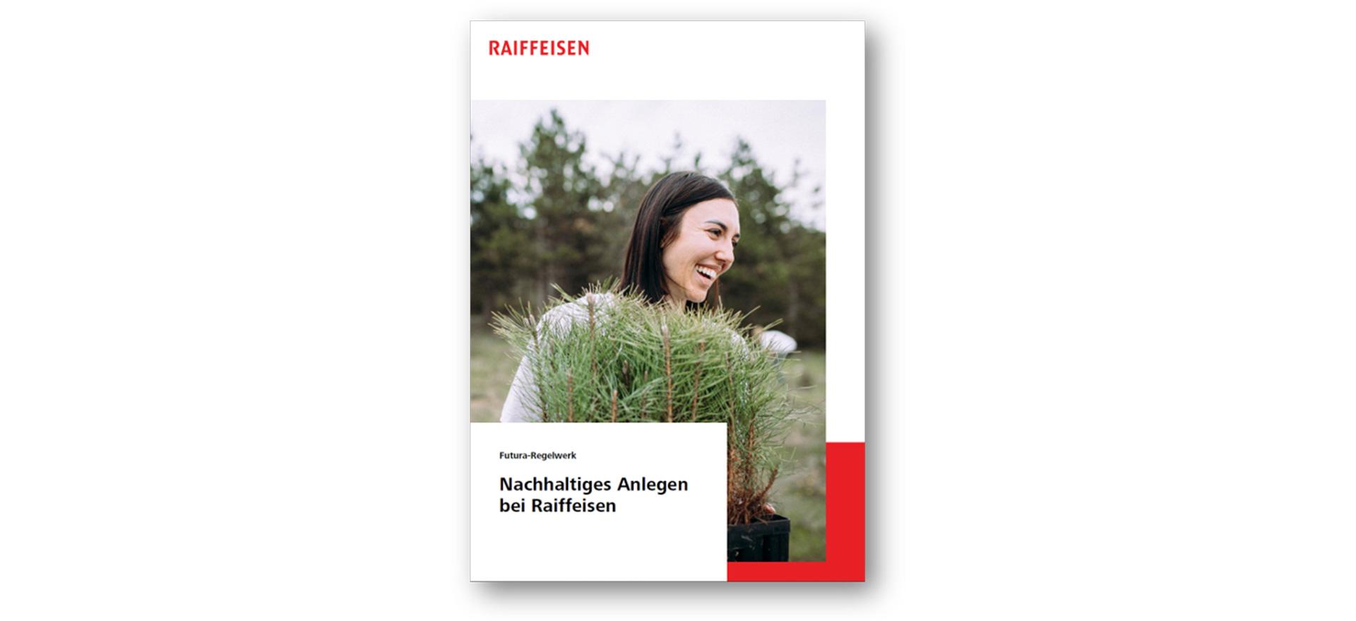Broschüre «Nachhaltiges Anlegen bei Raiffeisen: das Futura-Regelwerk»