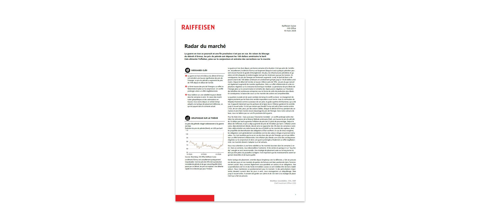 Cover Radar du marché