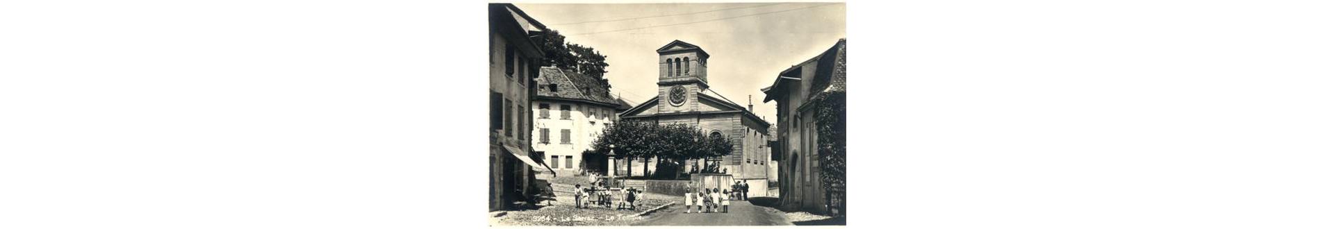 Premiers locaux à la Sarraz