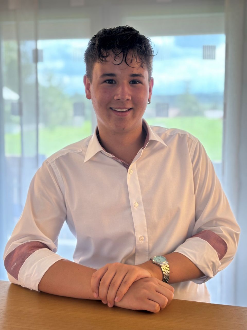 Joshua Weber, 3. Lehrjahr