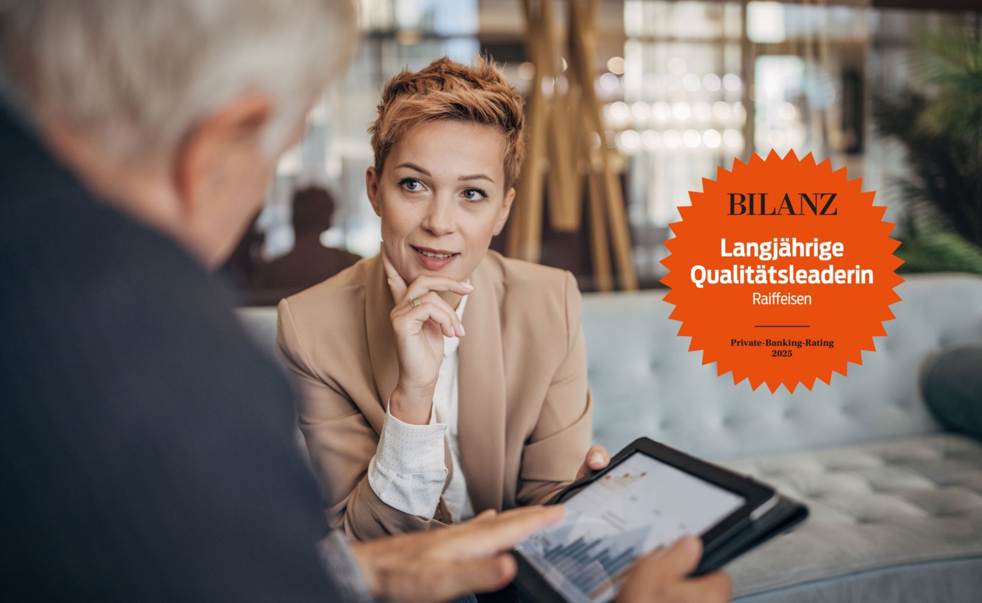 Auszeichnung für die Vermögensberatung