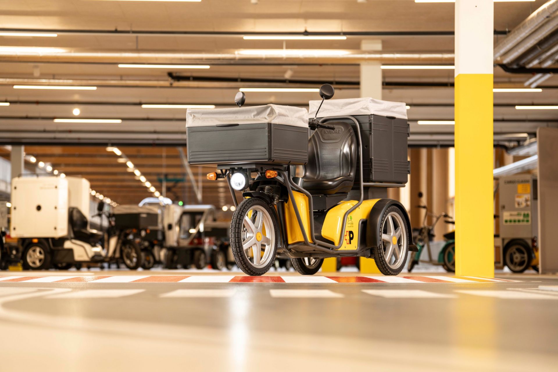 Elektrofahrzeug von Kyburz Switzerland AG