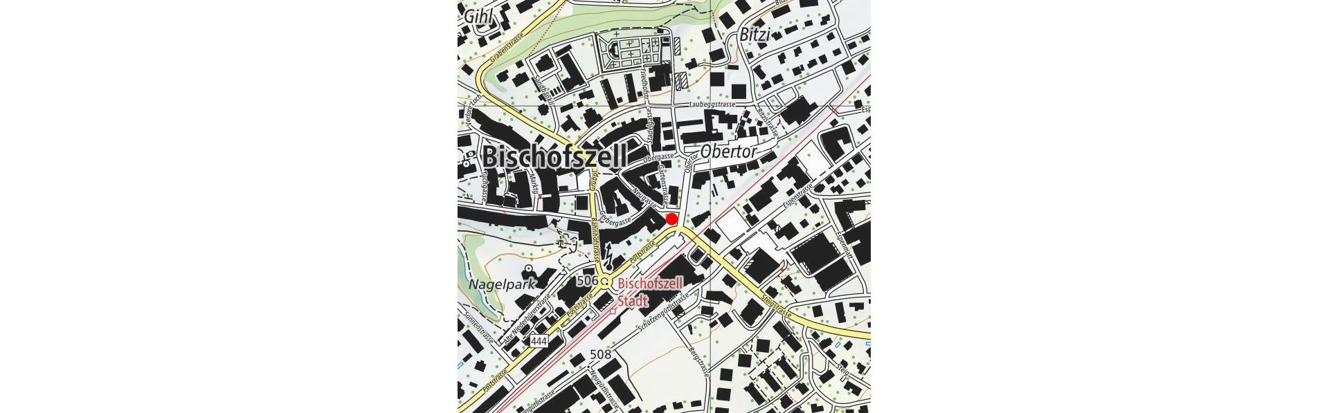 Lageplan Bischofszell