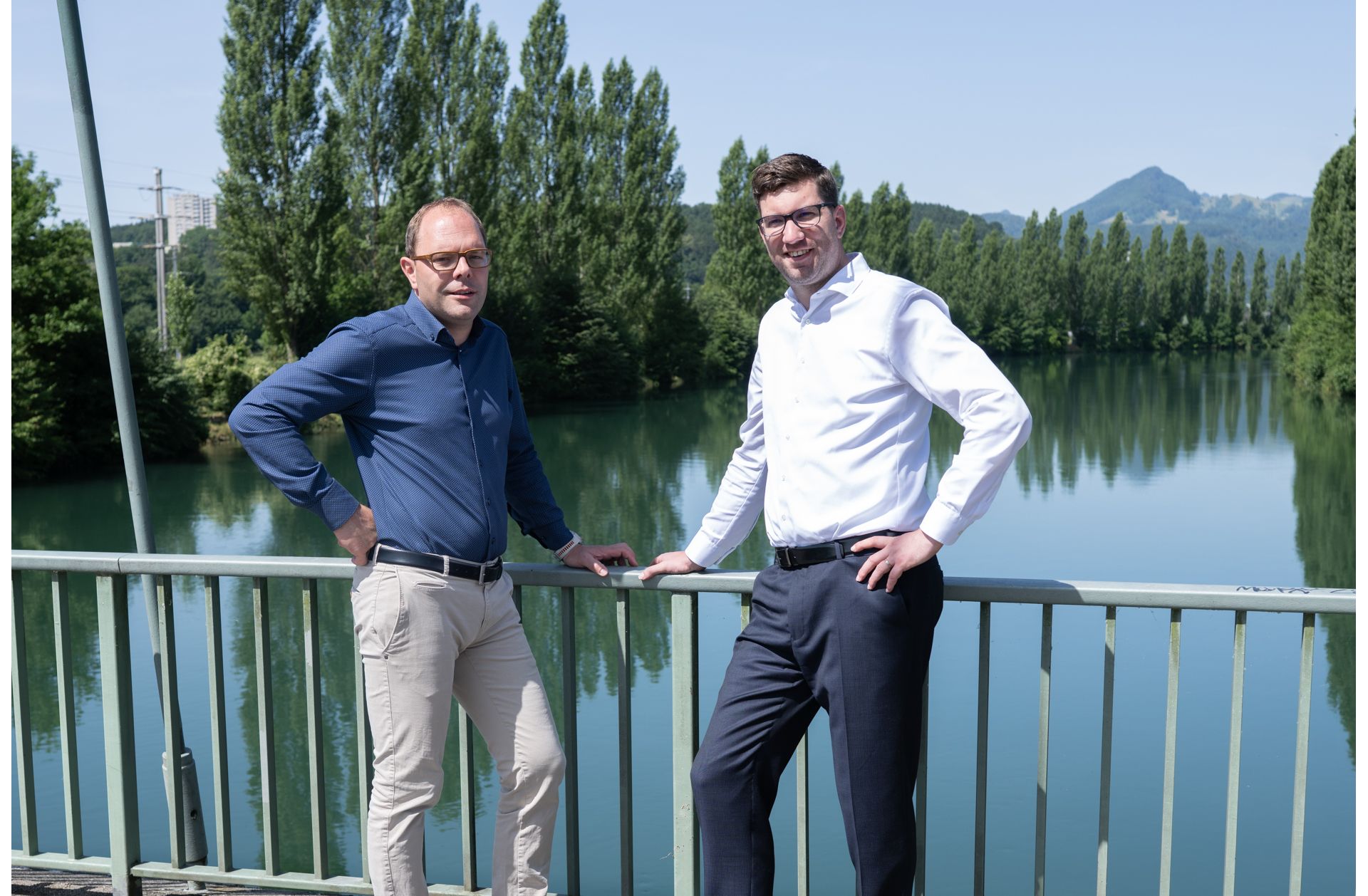 Christian Hug und Stefan Maurer
