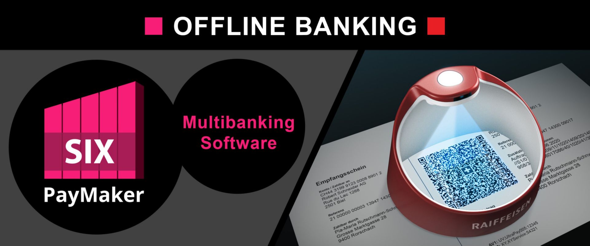 Maximale Sicherheit und Übersicht beim Offline-Banking mit PayMaker und PayEye