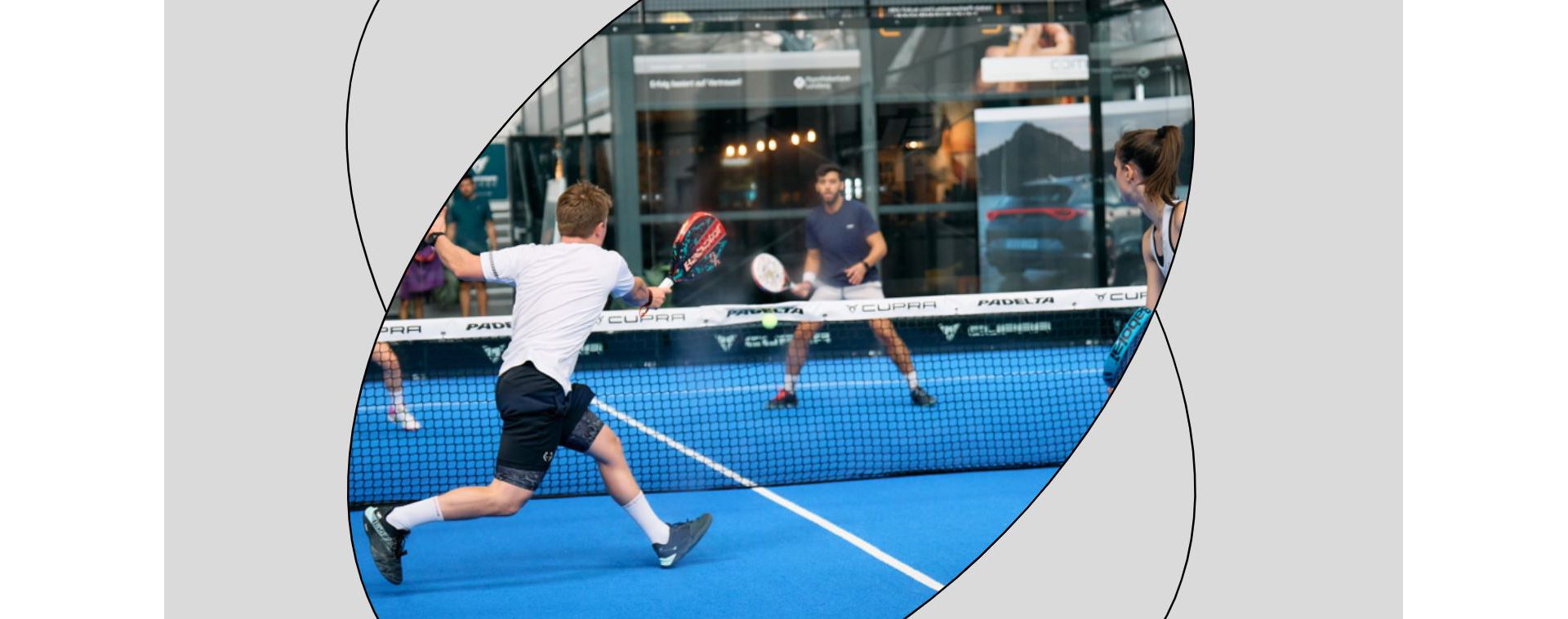 zwei padelspieler