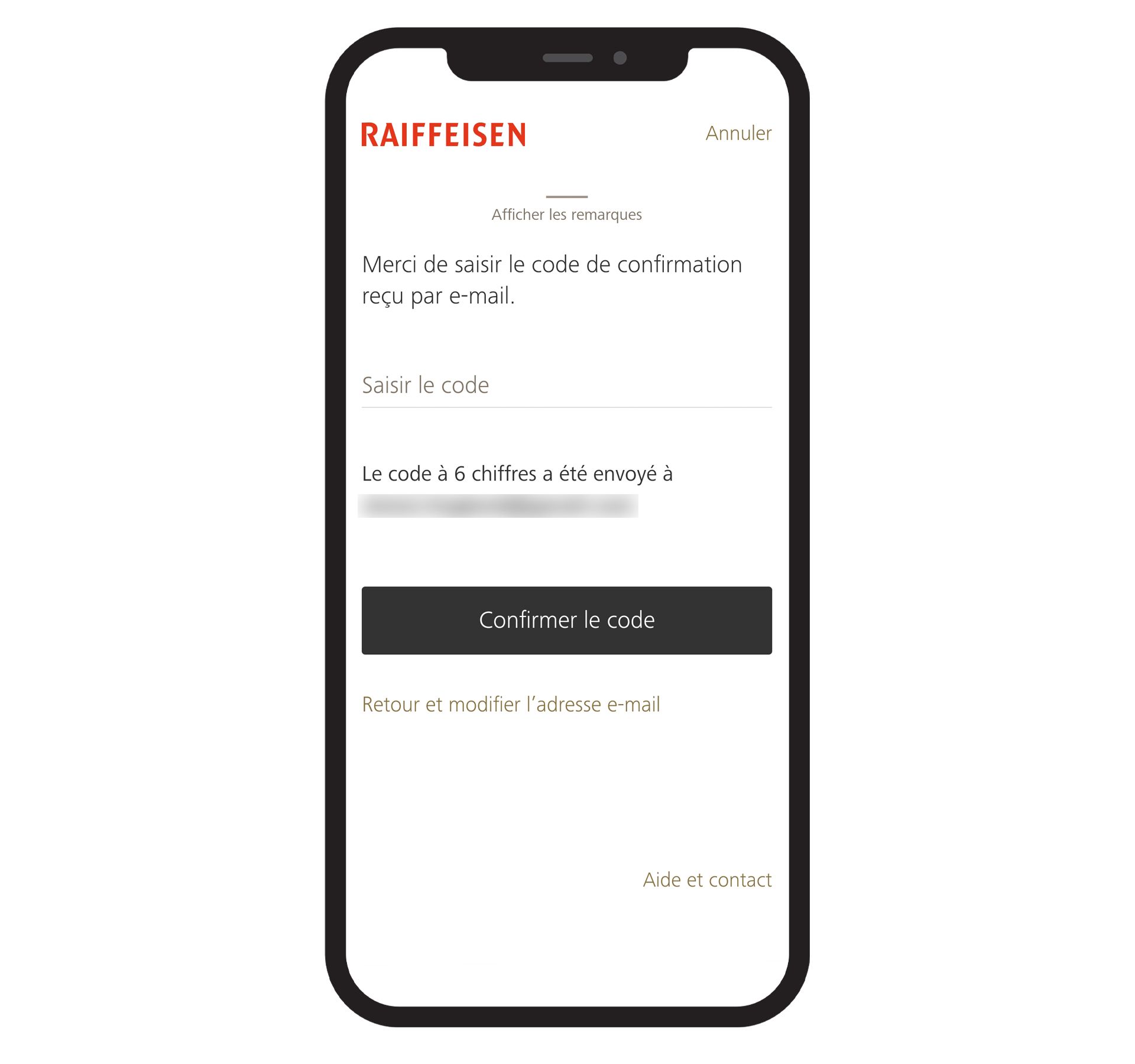 Activer PhotoTAN Étape 6