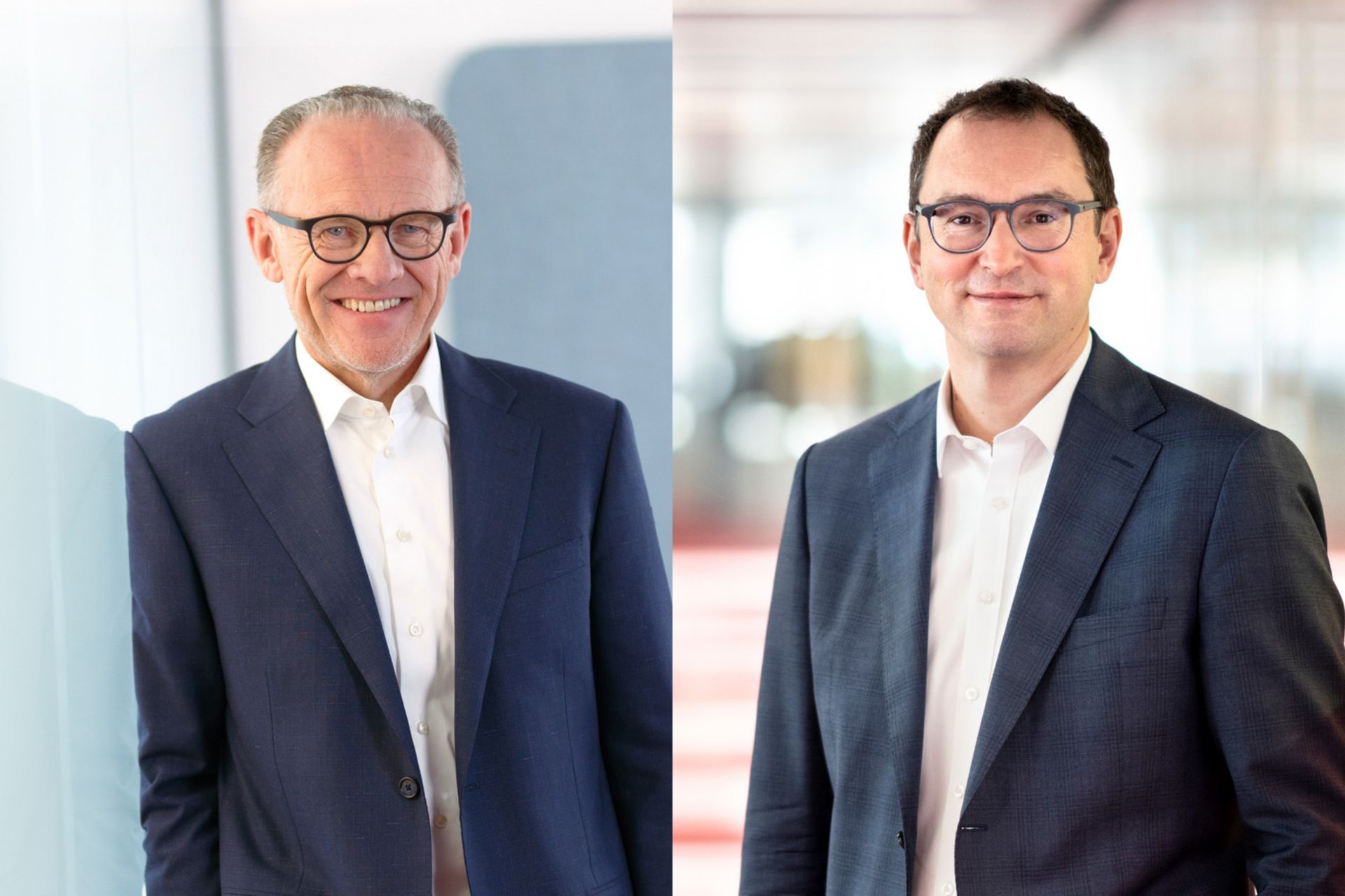 sinistro: Thomas A. Müller, (Pres. Cd Raiffeisen Svizzera), destro: Dr. Christian Poerschke, (Pres. Dir., a.i Raiffeisen Svizzera)