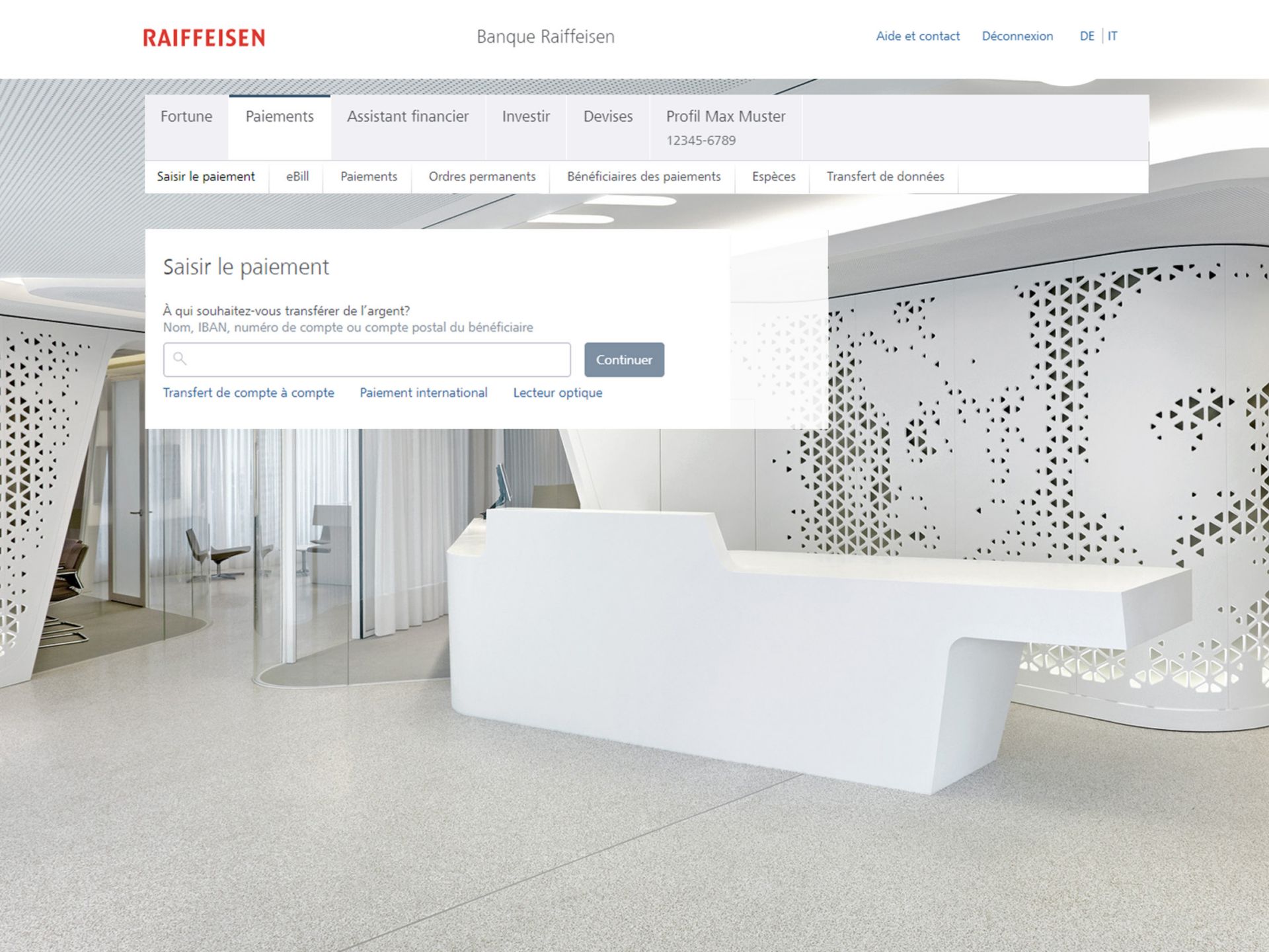 Saisir les paiements 2