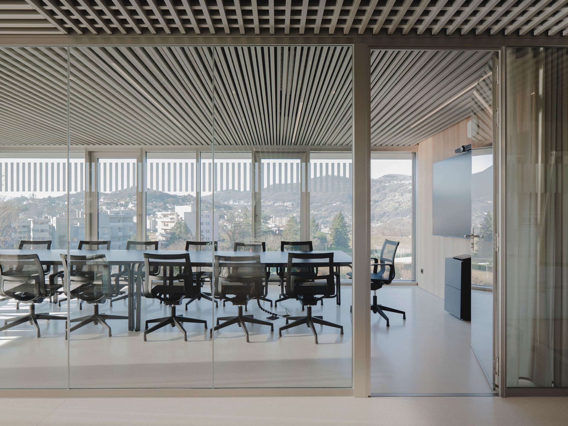 Sala riunioni sede di Savosa