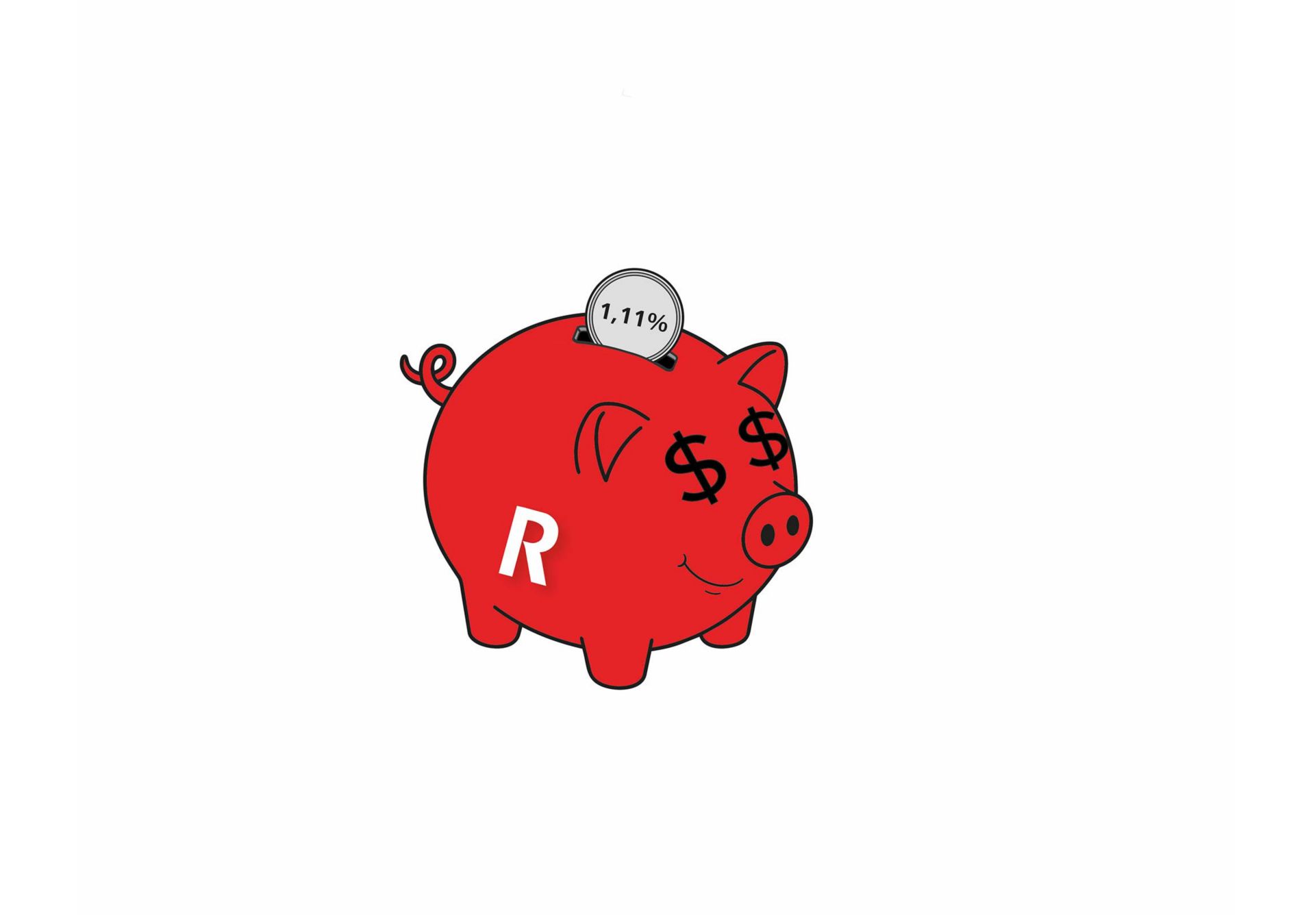 Sparschwein mit Spende-Institutionen