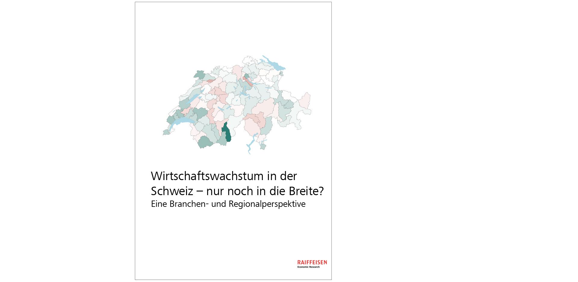 Wirtschaftswachstum in der Schweiz