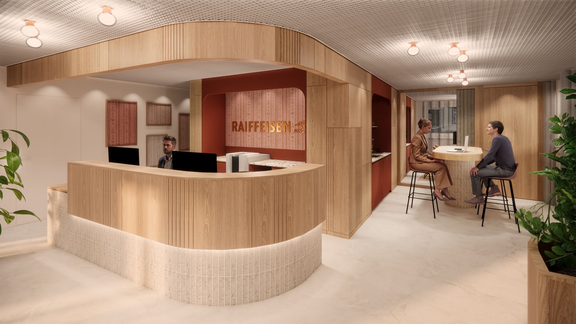 Visualisierung Geschäftsstelle Bönigen