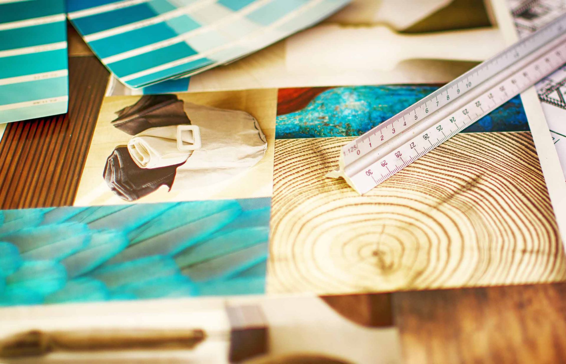 Potete cristallizzare il vostro stile con una moodboard. 