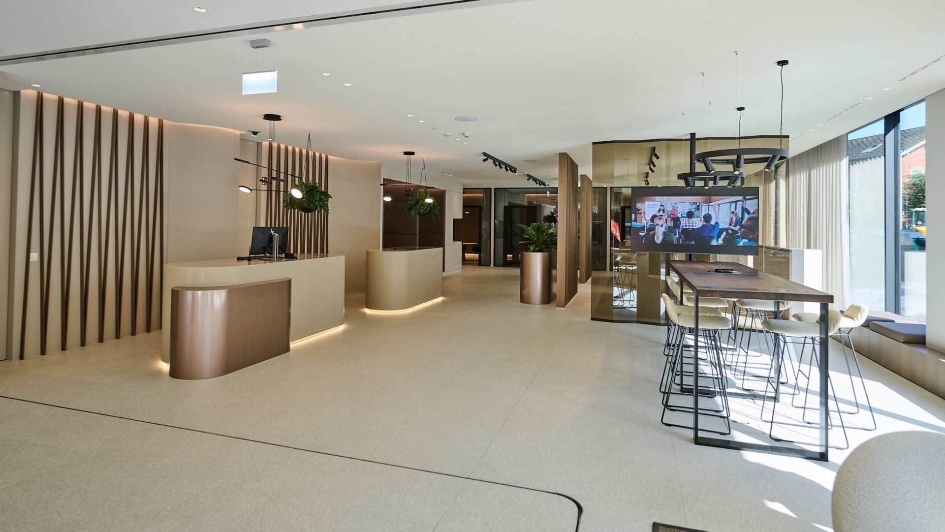 Visualisierungen der neuen Geschäftsstelle Buchs