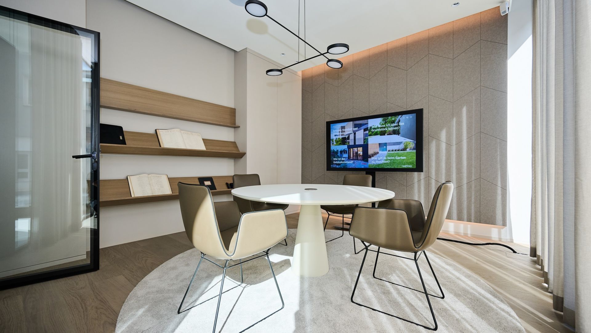 Visualisierungen der neuen Geschäftsstelle Buchs